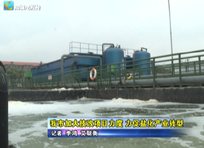 【“两资一促”在行动】编前   应城市加大技改项目力度 力促盐化产业转型  