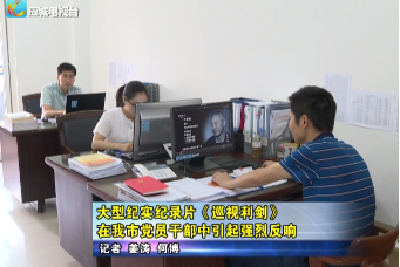大型纪实纪录片《巡视利剑》在应城市党员干部中引起强烈反响