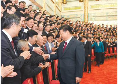 时政｜习近平会见全国精神文明建设表彰大会代表