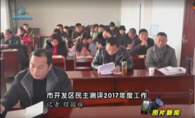 应城​市开发区民主测评2017年度工作