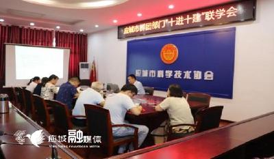 应城市群团部门集中开展“十进十建”联学活动