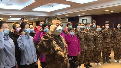 应城|黑龙江省援助应城医疗队29名白衣战士“火线”入党