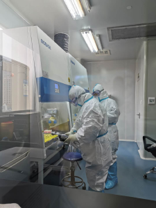 应城疾控中心核酸检测实验室正式投入使用 对集中隔离点20份标本核酸检测