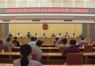 市九届人大常委会召开第二十四次会议