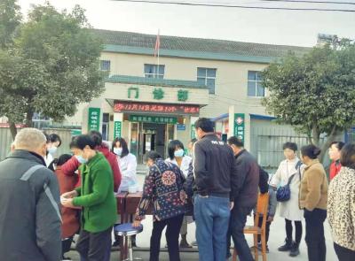 杨河镇巡检卫生院开展“糖尿病日”宣传活动