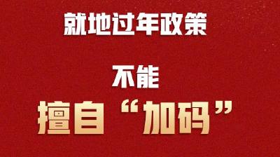 海报 | 就地过年怎么过？官方回应来了→