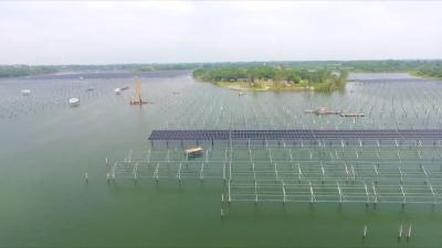优泰能源应城80MW渔光互补光伏电站项目将于9月底投产