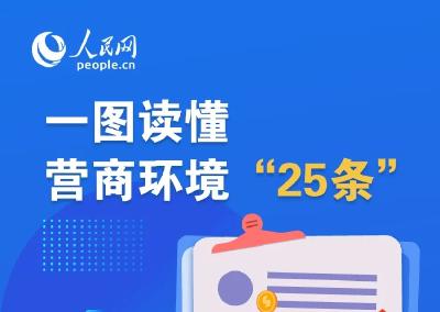 一图读懂湖北优化营商环境“25条”