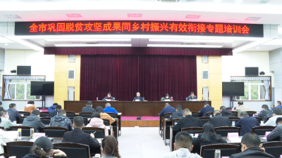 我市开展巩固脱贫攻坚成果同乡村振兴有效衔接专题培训  