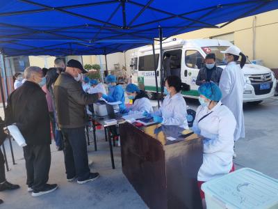 杨桥社区开展义诊活动 为辖区居民的健康保驾护航