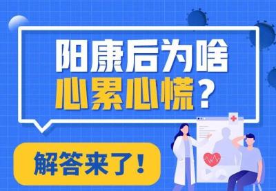 阳康后为啥心累心慌？解答来了！