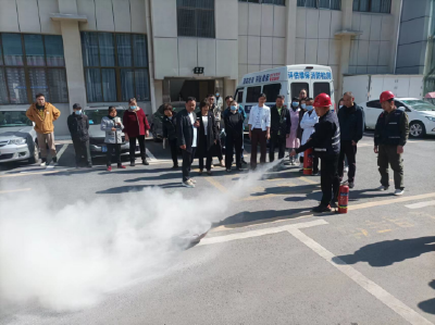 应城疾控中心开展消防安全演练  提升职工应急处突能力