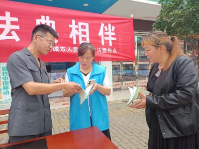 杨河镇开展民法典主题宣传活动