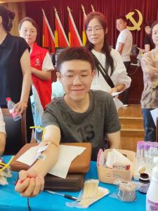 应城城中街道67名干部群众累计献血20300ML