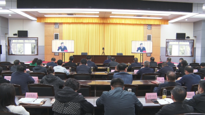 我市积极组织收听收看省、孝感市巩固拓展脱贫攻坚成果同乡村振兴有效衔接工作推进会
