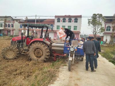 应城杨河镇积极推广小麦种肥同播新技术