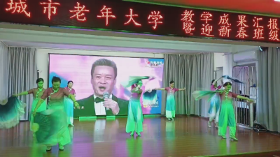应城市老年大学举办迎新年文艺汇演