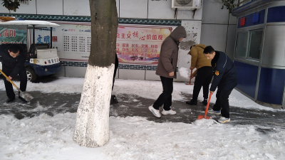 应城城管：多措并举全力应对冰雪天气