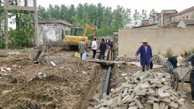 应城市南垸良种场农村雨污管网工程稳步建设