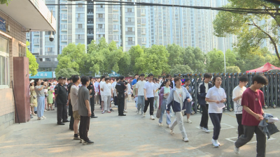 高考首日：我市2849名考生赶赴考场