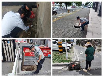 洁尔雅物业闻“警”而动，做好暴雨防渍防涝