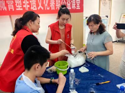 应城市城中街道新河社区：开办暑期公益课堂  点亮孩子多彩假期