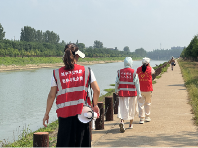 应城市城中街道织密织牢防溺水安全“生命网”