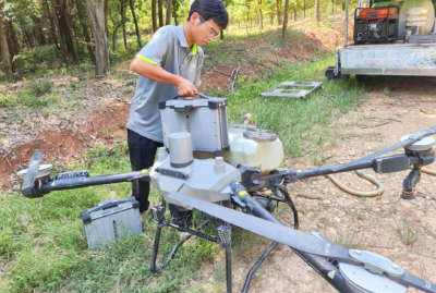 应城用“黑科技”守护森林绿