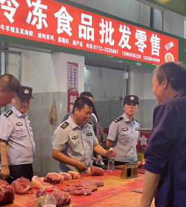 应城部门联动检查中秋节肉类产品   确保市民餐桌安全