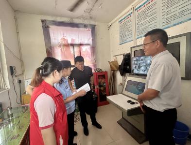 应城市田店镇开展秋季开学校园安全专项检查