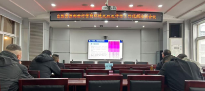 应城市自然资源和规划局收听收看自然资源部世行营商环境成熟度评估工作视频会议