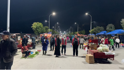 应城市城中街道：当好“守夜人” 守住平安夜