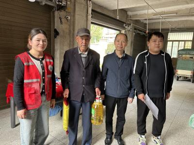 城中街道星星社区：携手下沉单位走访慰问，圆梦“小心愿”