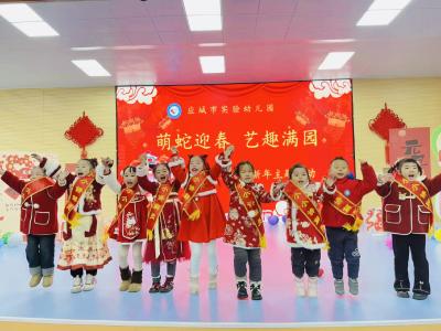 应城市实验幼儿园举行庆元旦迎新年艺术节活动