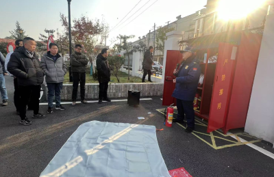 应城市长江埠街道微型消防站实操培训效果好