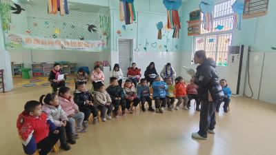 应城市陈河镇中心幼儿园游戏化集体教学显活力