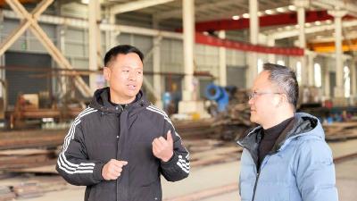 湖北雷通钢构公司钢结构产品供不应求