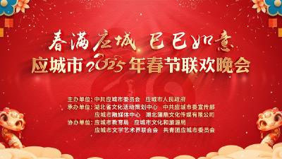 直播|春满应城 巳巳如意 应城市2025年春节联欢晚会