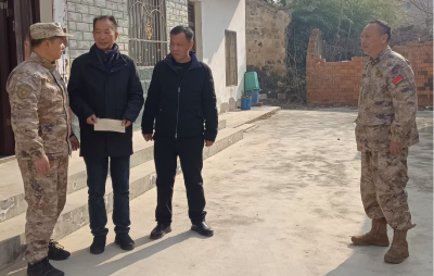 应城市义和镇：寒冬送暖   情系老兵
