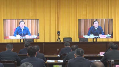 应城市组织收听收看全省优化营商环境视频会议