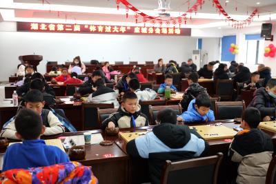 应城：全民健身乐趣多 围棋陪你过大年