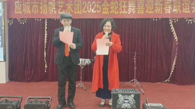 《蒲城快讯》应城市扬帆艺术团举办新春文艺联谊会