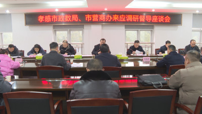 孝感市政数局 市营商办来应城调研政务服务工作