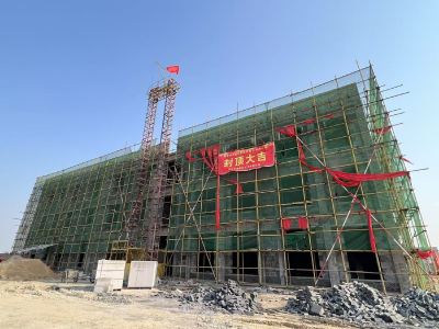 湖北卓熙氟化股份有限公司项目建设“正酣”
