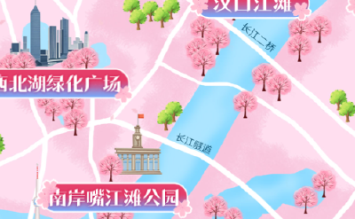 一眼心动的中国丨武汉赏樱地图拍了拍你，说“春天在这里”