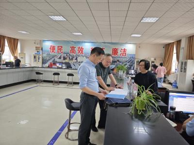 应城市水利和湖泊局开展“局长走流程”活动
