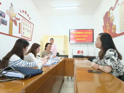 应城妇幼保健指导服务走进黄滩镇中心幼儿园