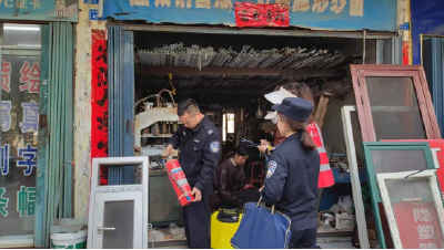 应城开展社区重点场所消防安全专项检查