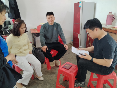 应城市陈河镇开展入户核查  筑牢救助关