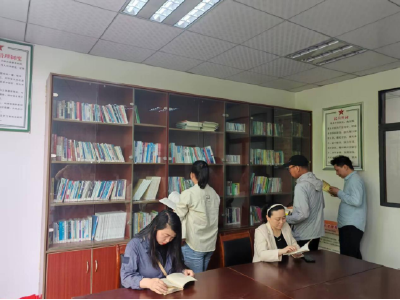 应城市城中街道工农路社区开展“世界读书日”全民阅读主题活动
